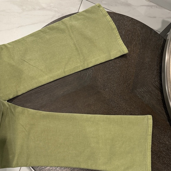 Sam Edelman Sage Green kick flare Jeans size 26 - Picture 10 of 16